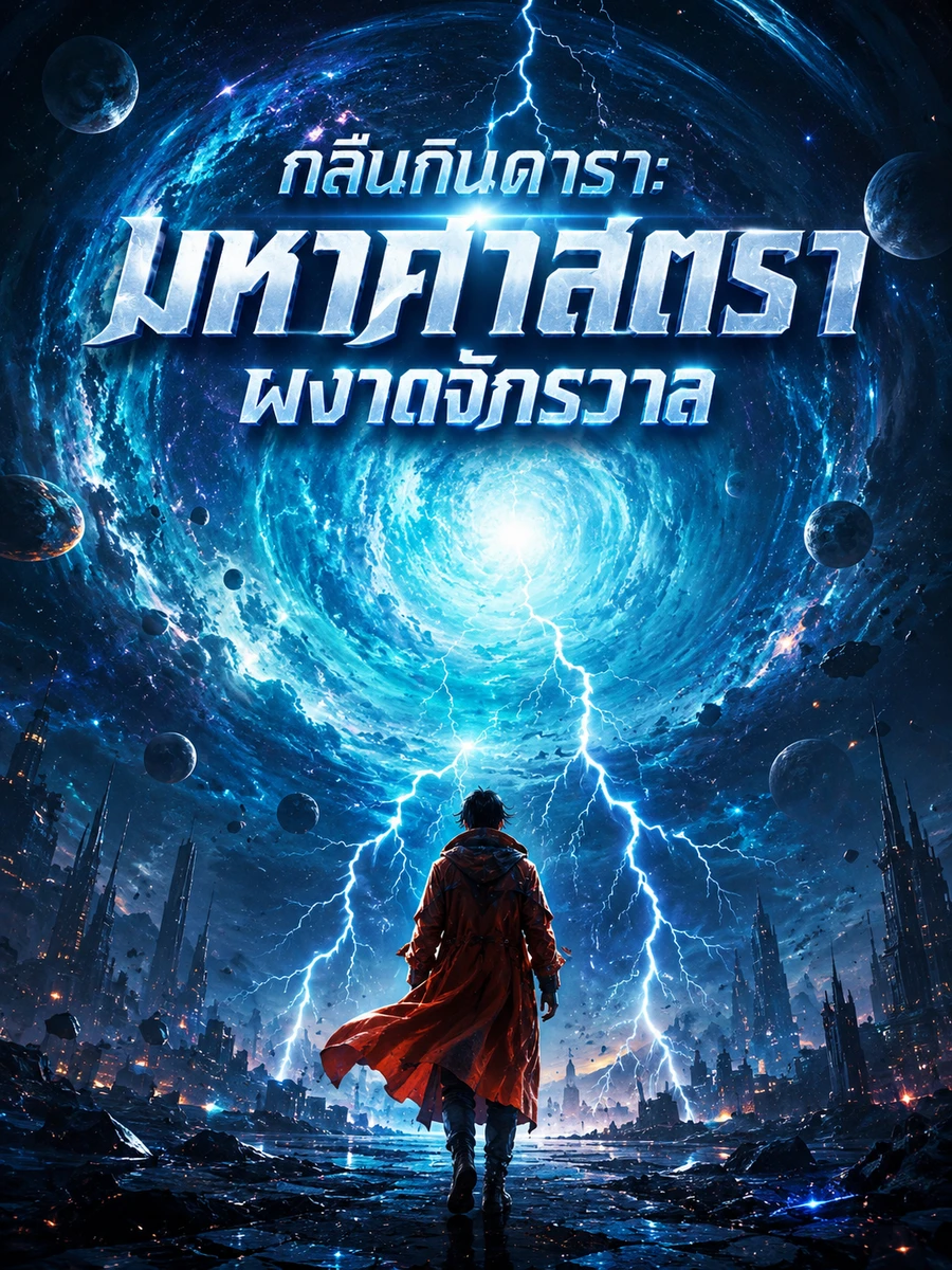 ปก กลืนกินดารา: มหาศาสตราผงาดจักรวาล