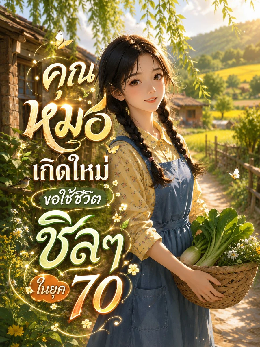 ปก คุณหมอเกิดใหม่ ขอใช้ชีวิตชิลๆ ในยุค 70