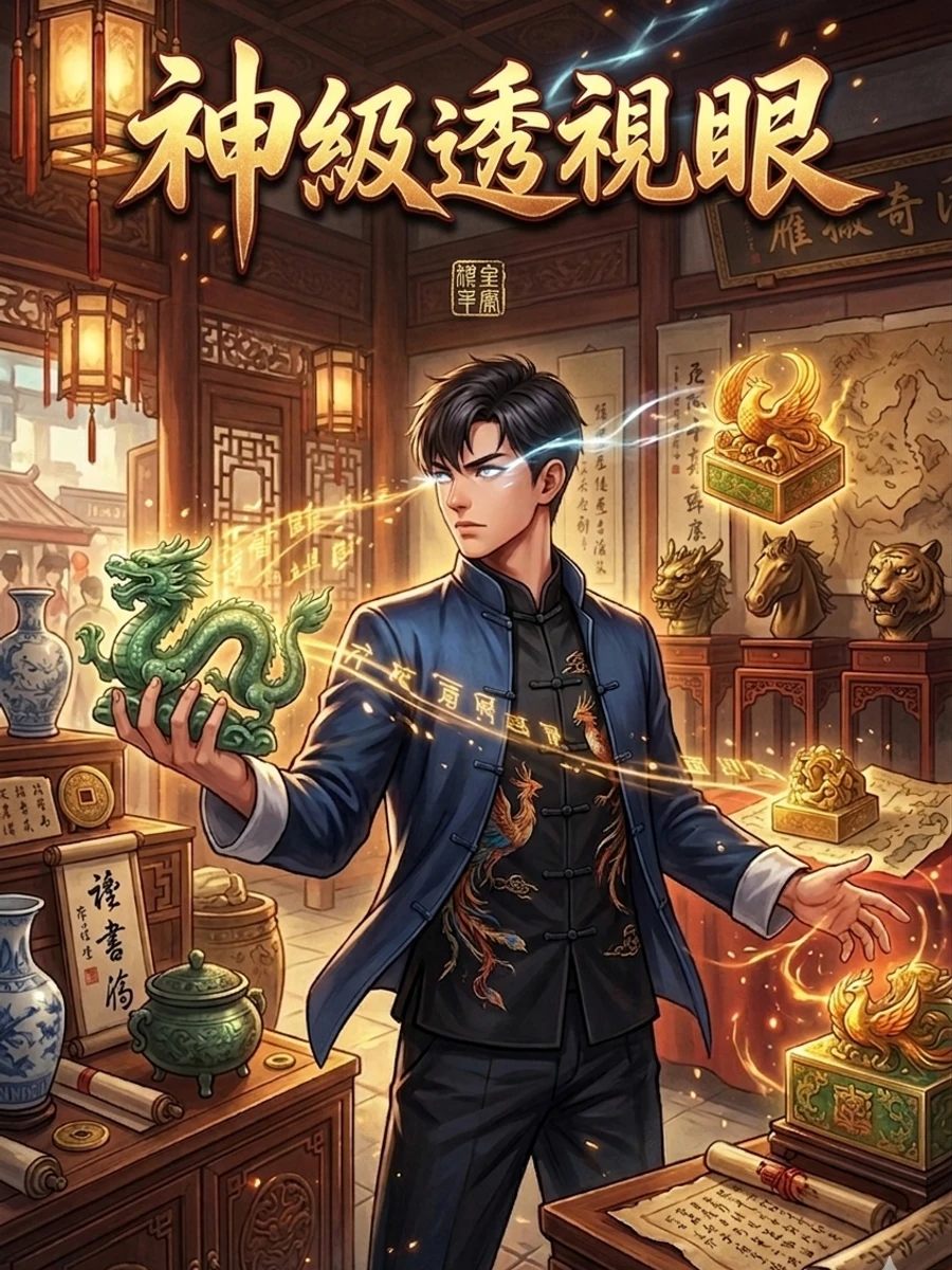 ปก ส่องทะลุสมบัติพันล้าน ด้วยดวงตาเทพระดับพระเจ้า