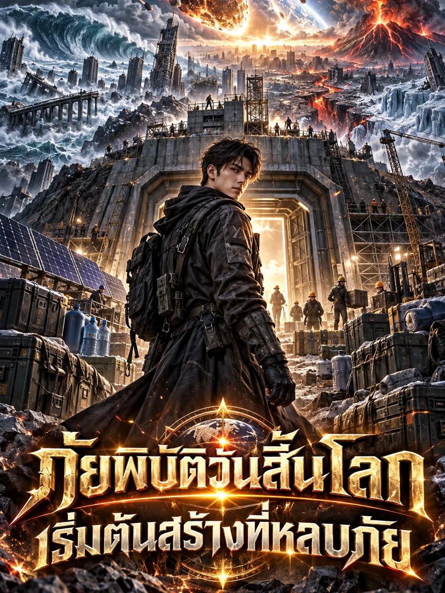 ปก ภัยพิบัติวันสิ้นโลก เริ่มต้นสร้างที่หลบภัย