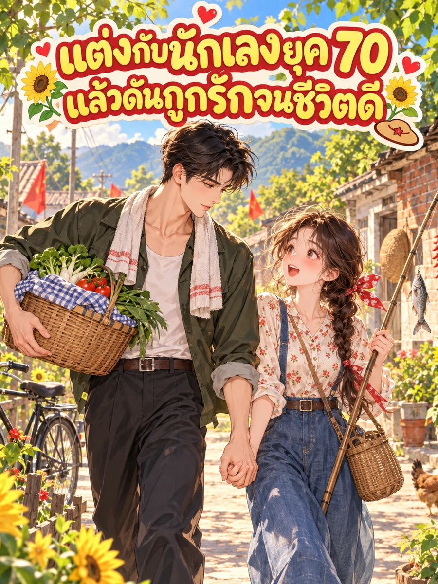 ปก [จบแล้ว]แต่งกับนักเลงยุค 70 แล้วดันถูกรักจนชีวิตดี