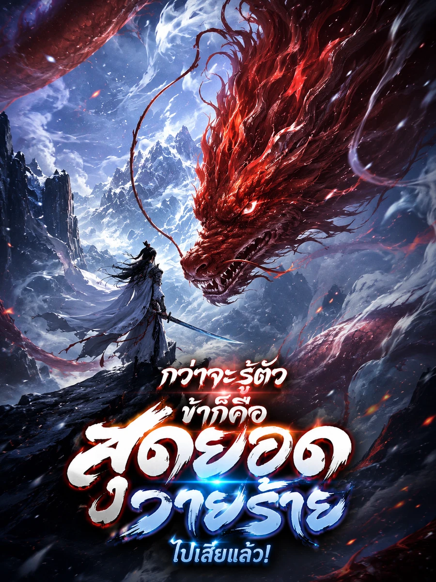 ปก (จบแล้ว) กว่าจะรู้ตัว ข้าก็คือสุดยอดวายร้ายไปเสียแล้ว!