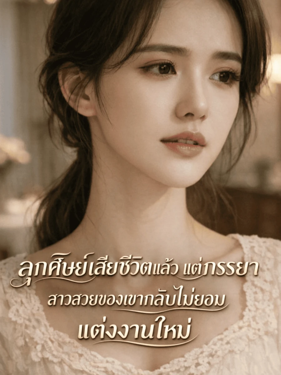 ปก ลูกศิษย์เสียชีวิตแล้ว แต่ภรรยาสาวสวยของเขากลับไม่ยอมแต่งงานใหม่