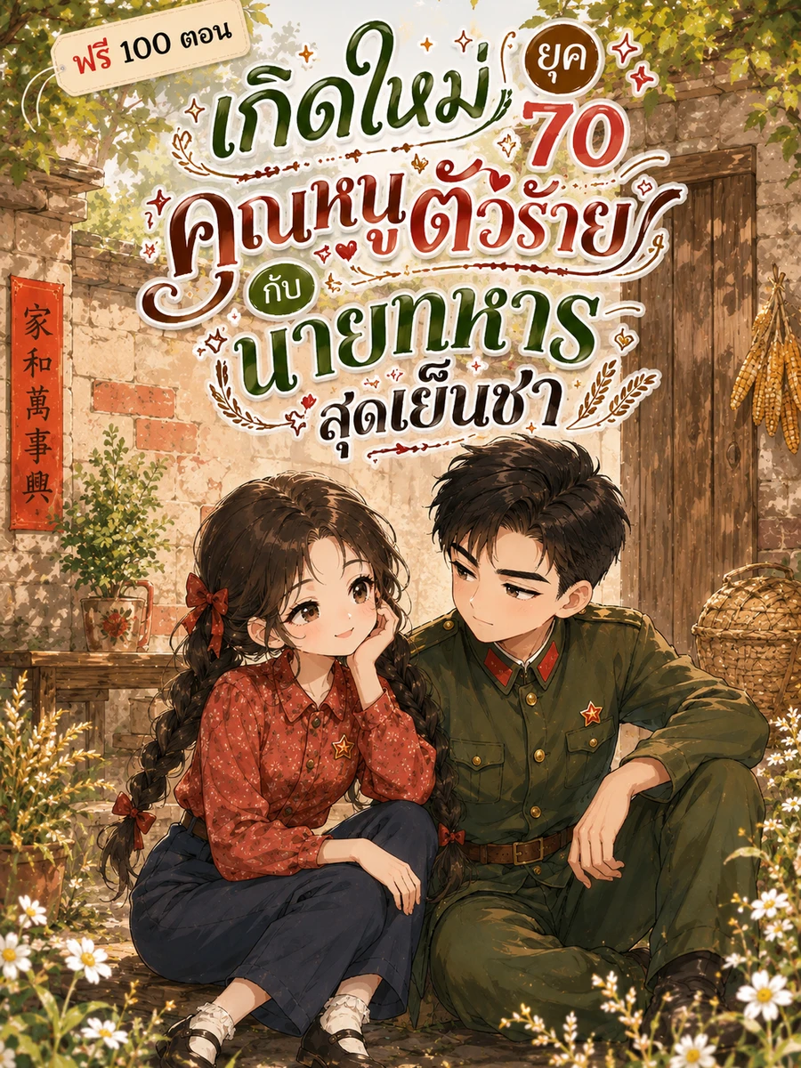 ปก (ฟรี200ตอน) เกิดใหม่ยุค 70: คุณหนูตัวร้ายกับนายทหารสุดเย็นชา
