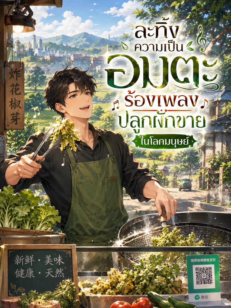 ปก ละทิ้งความเป็นอมตะ ร้องเพลงปลูกผักขายในโลกมนุษย์
