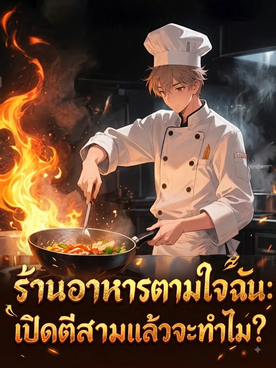 ปก [จบแล้ว] ร้านอาหารตามใจฉัน: เปิดตีสามแล้วจะทําไม?