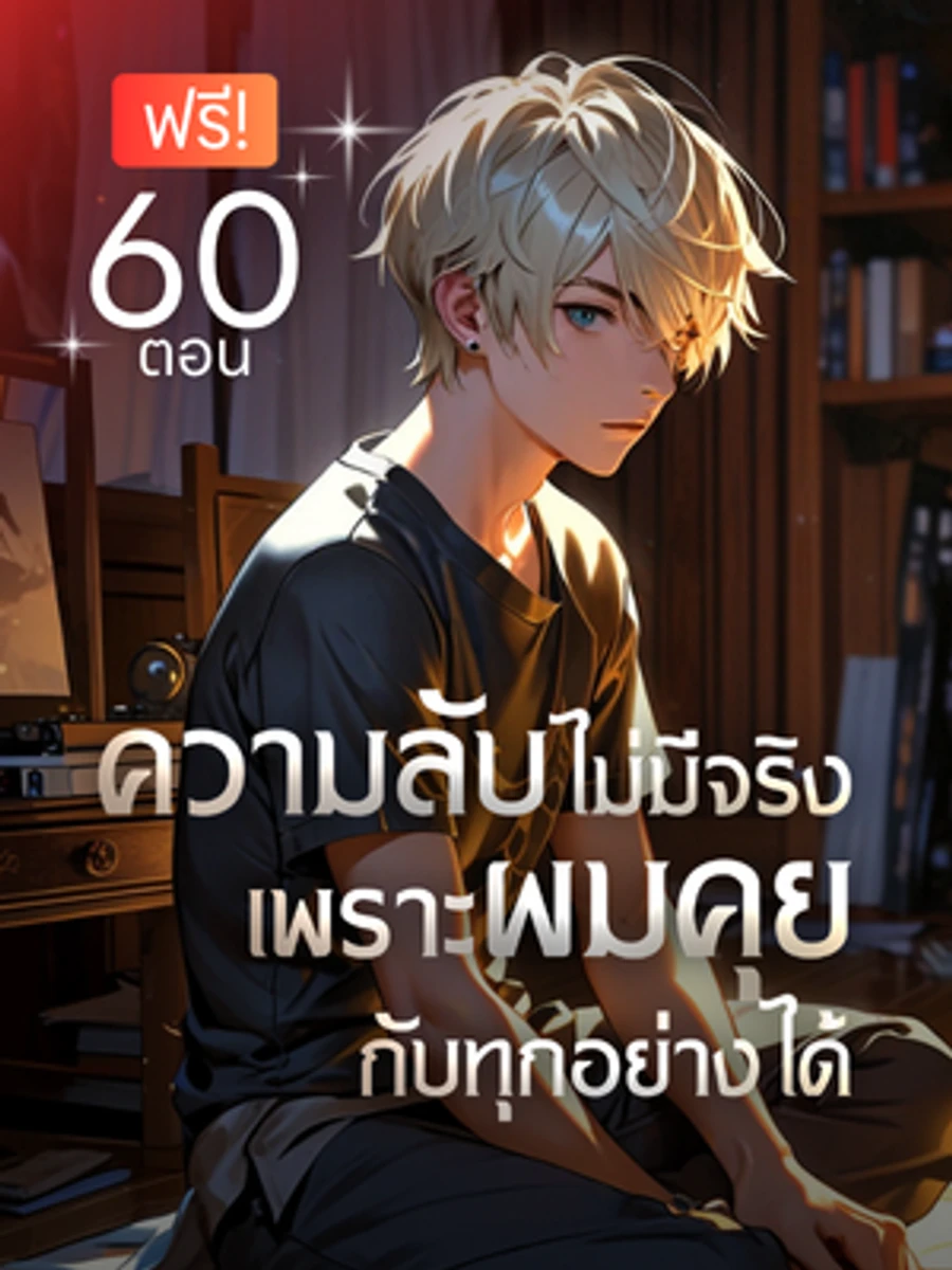 ปก ความลับไม่มีจริง เพราะผมคุยกับทุกอย่างได้