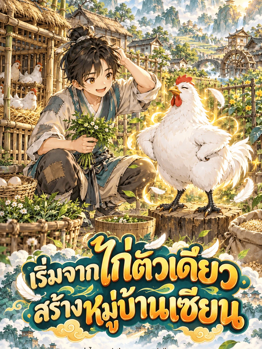 ปก เริ่มจากไก่ตัวเดียว สร้างหมู่บ้านเซียน