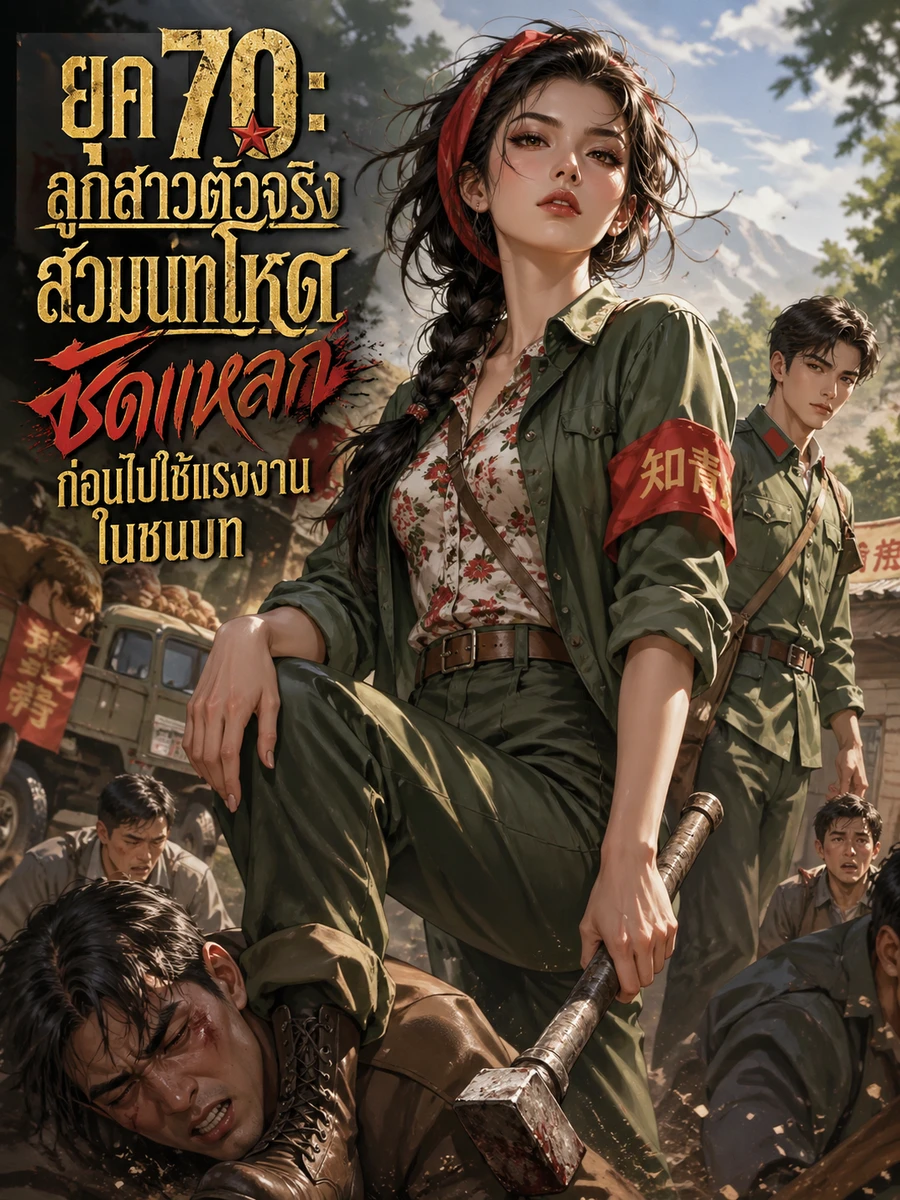 ปก [จบแล้ว] ยุค 70: ลูกสาวตัวจริงสวมบทโหด ซัดแหลกก่อนไปใช้แรงงานในชนบท