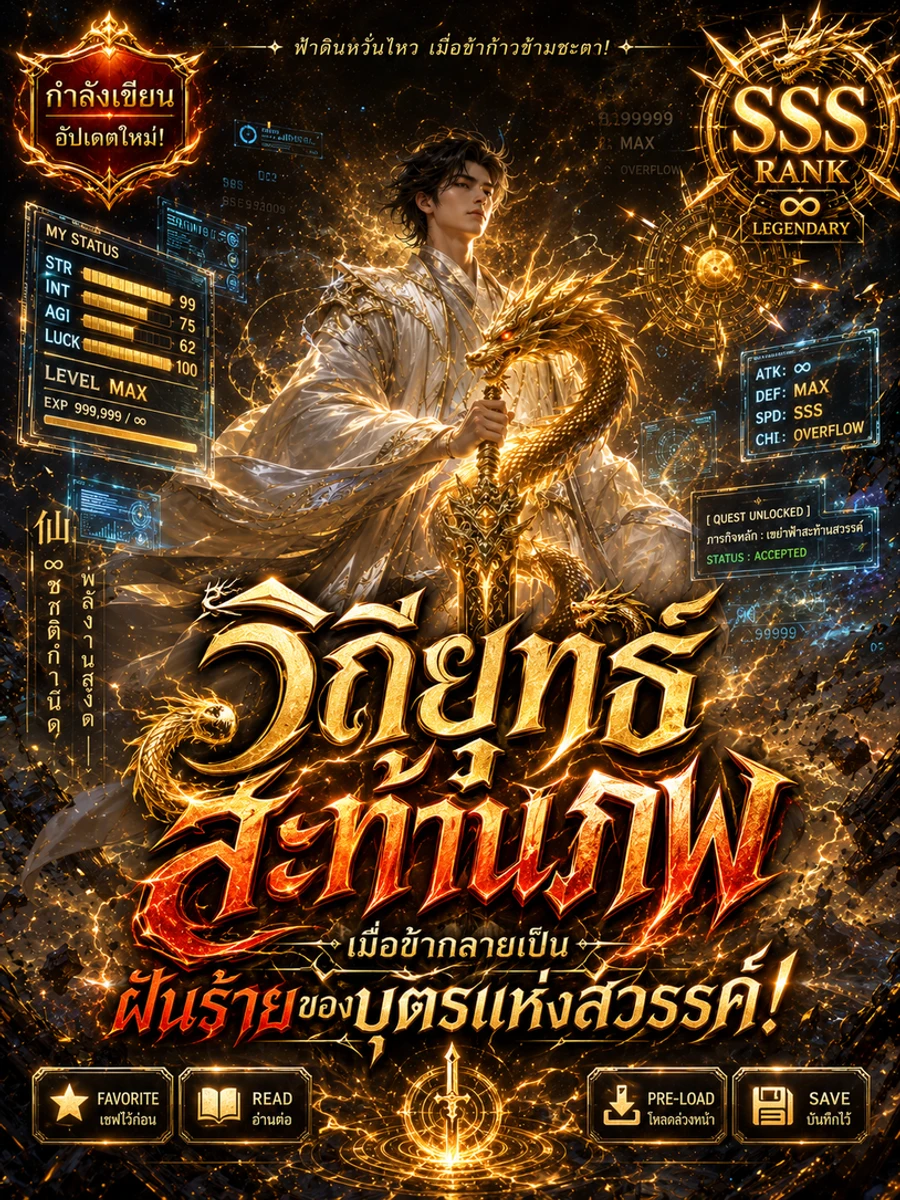 ปก วิถียุทธ์สะท้านภพ เมื่อข้ากลายเป็นฝันร้ายของบุตรแห่งสวรรค์!