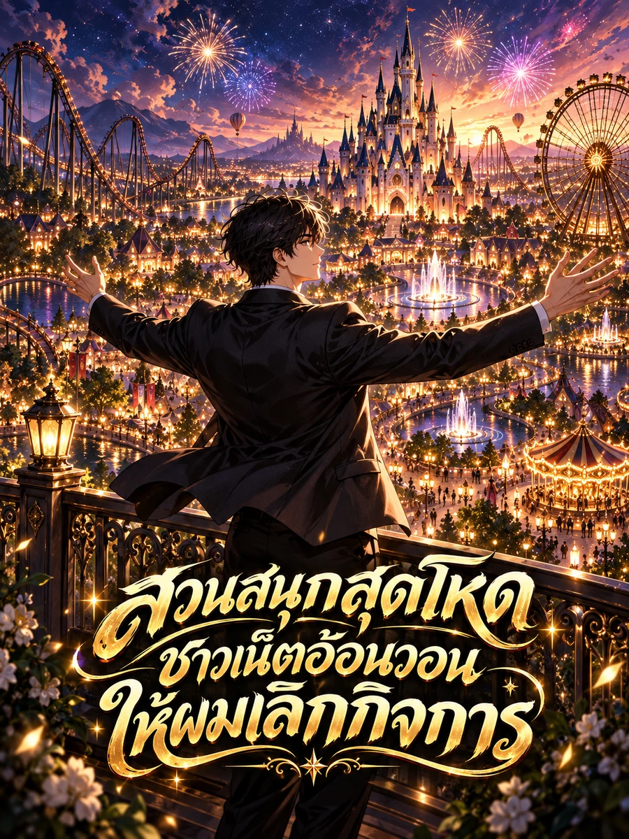 ปก สวนสนุกสุดโหด ชาวเน็ตอ้อนวอนให้ผมเลิกกิจการ