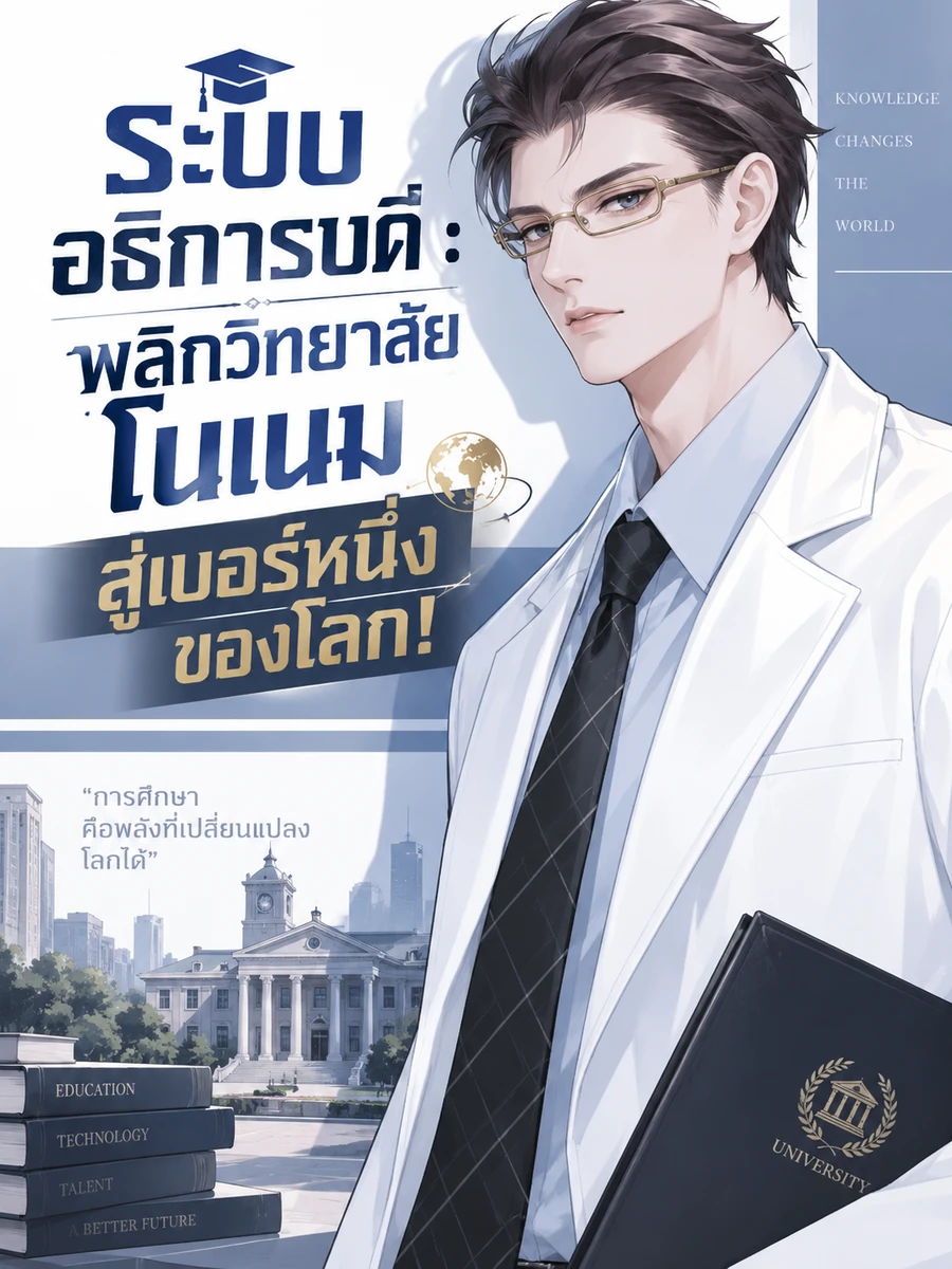ปก (จบแล้ว) ระบบอธิการบดี : พลิกวิทยาลัยโนเนม สู่เบอร์หนึ่งของโลก!