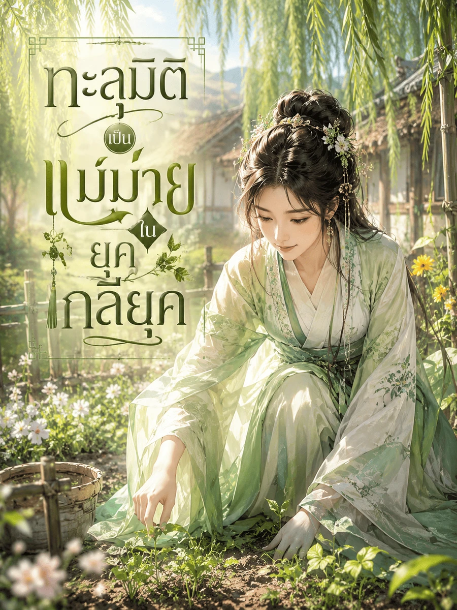 ปก ทะลุมิติเป็นแม่ม่ายในยุคกลียุค