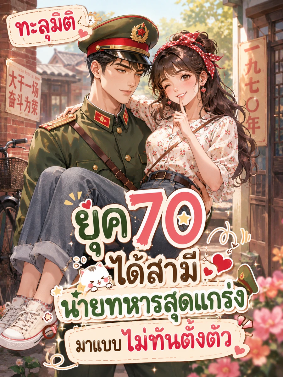 ปก (จบ)(ฟรี 100 ตอน) ทะลุมิติยุค 70 ได้สามีนายทหารสุดแกร่งมาแบบไม่ทันตั้งตัว