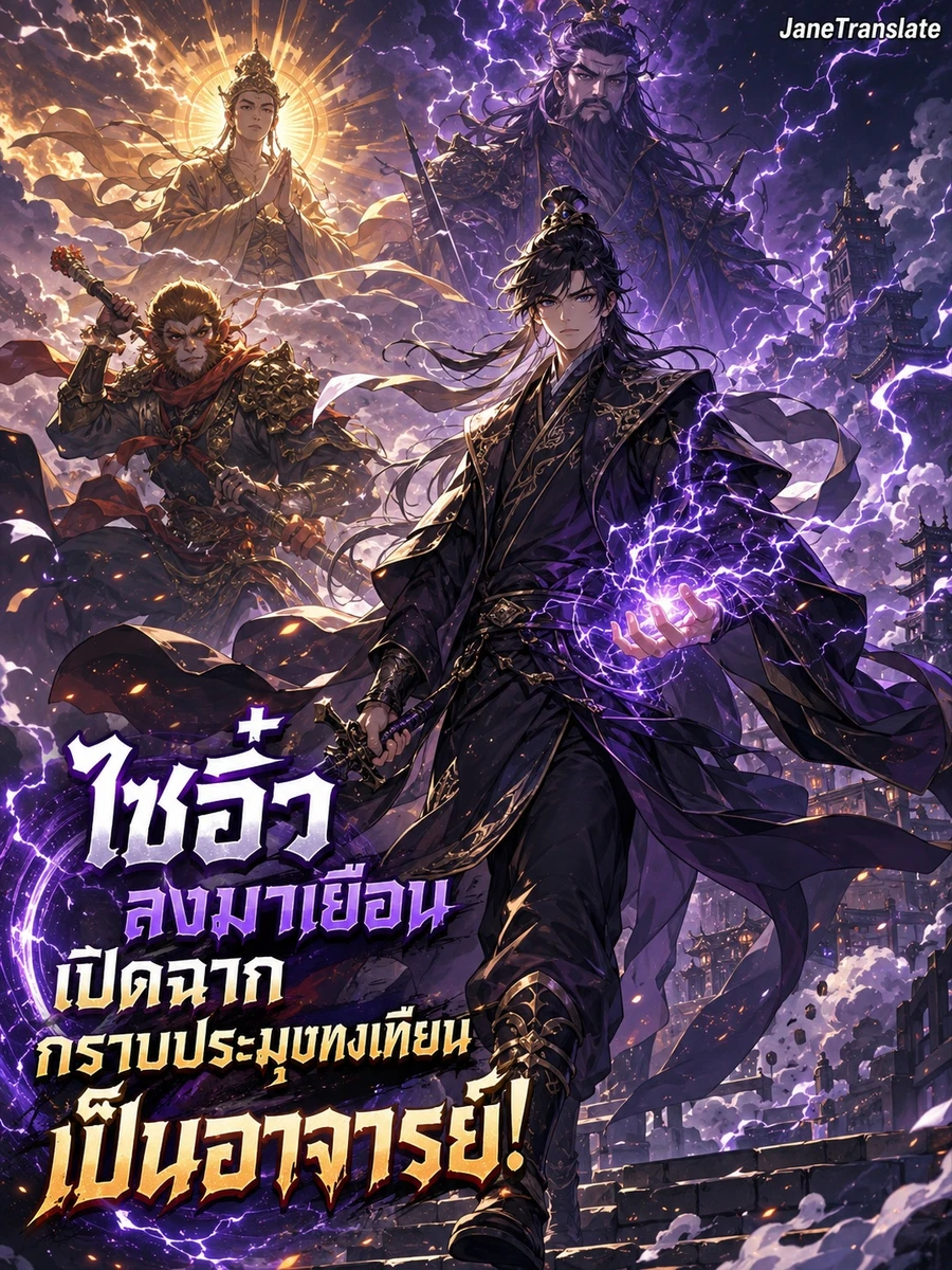 ปก ไซอิ๋วลงมาเยือน เปิดฉากกราบประมุขทงเทียนเป็นอาจารย์!