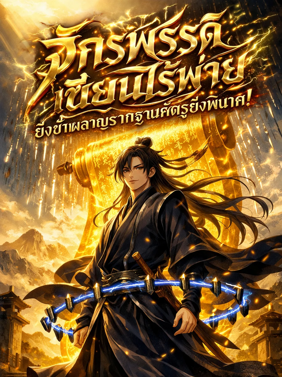ปก จักรพรรดิเซียนไร้พ่าย! ยิ่งข้าผลาญรากฐานศัตรูยิ่งพินาศ!