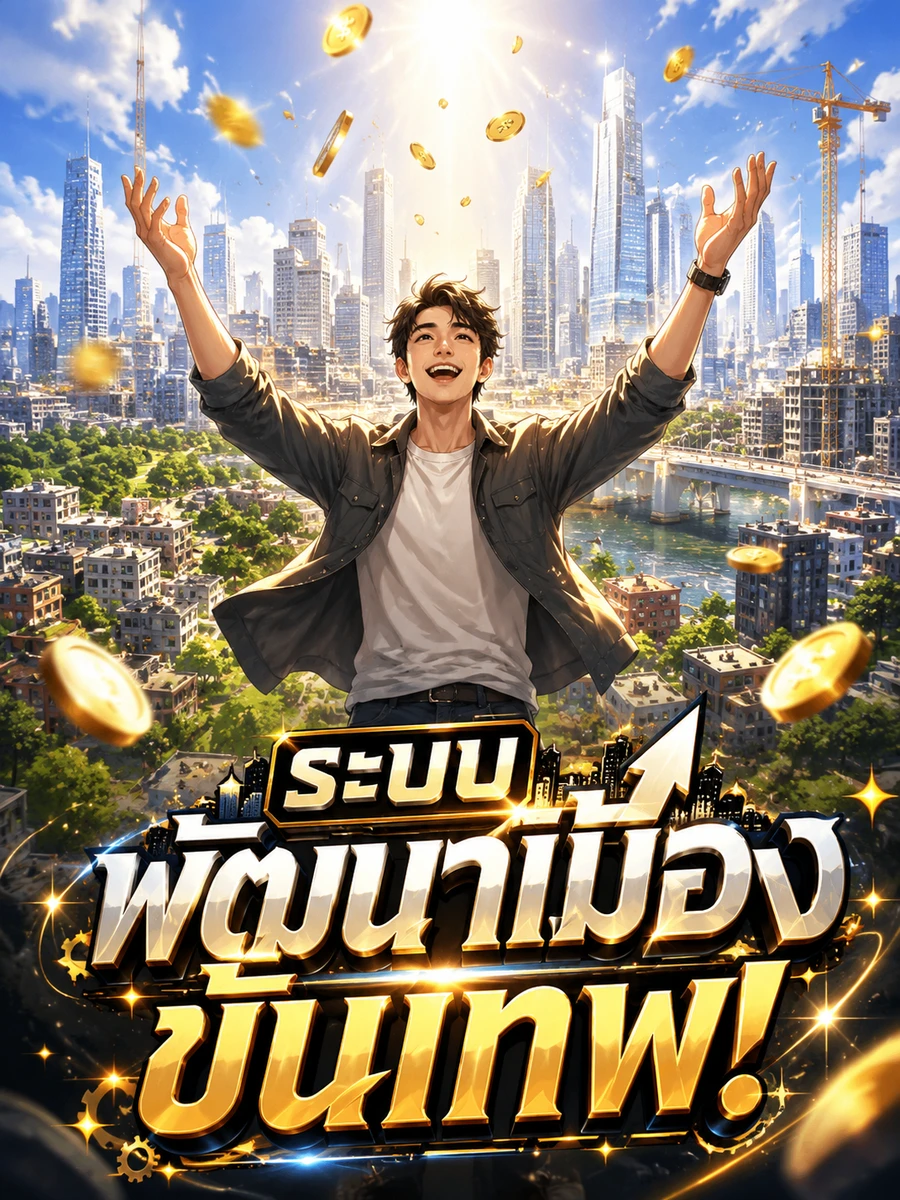 ปก ระบบพัฒนาเมืองขั้นเทพ! ยิ่งสร้าง ยิ่งรวย!
