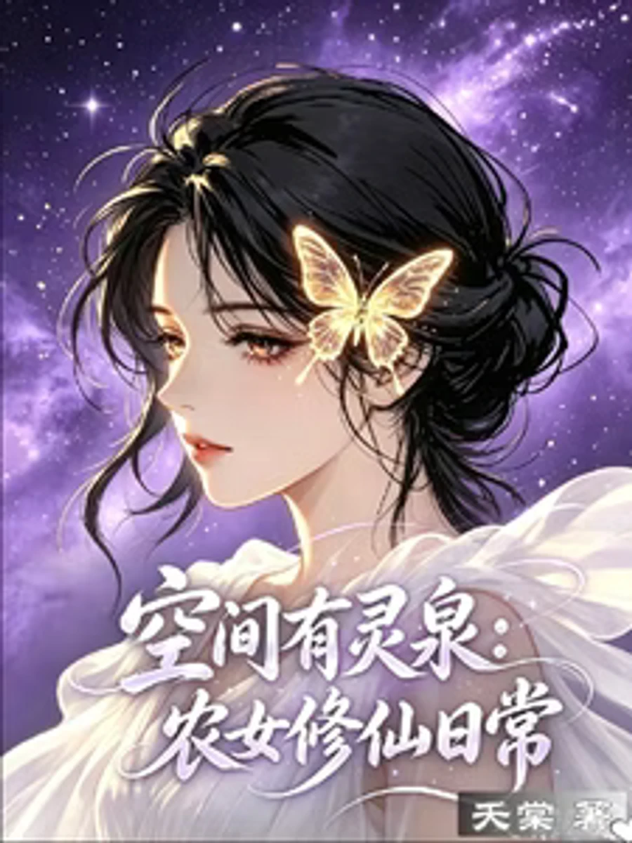 ปก "บ่อน้ําทิพย์ในมิติพิศวง: ชีวิตประจําวันของเด็กสาวชาวนาผู้บําเพ็ญเพียร"