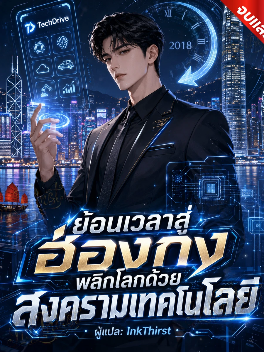 ปก ย้อนเวลาสู่ฮ่องกง : พลิกโลกด้วยสงครามเทคโนโลยี (จบ)