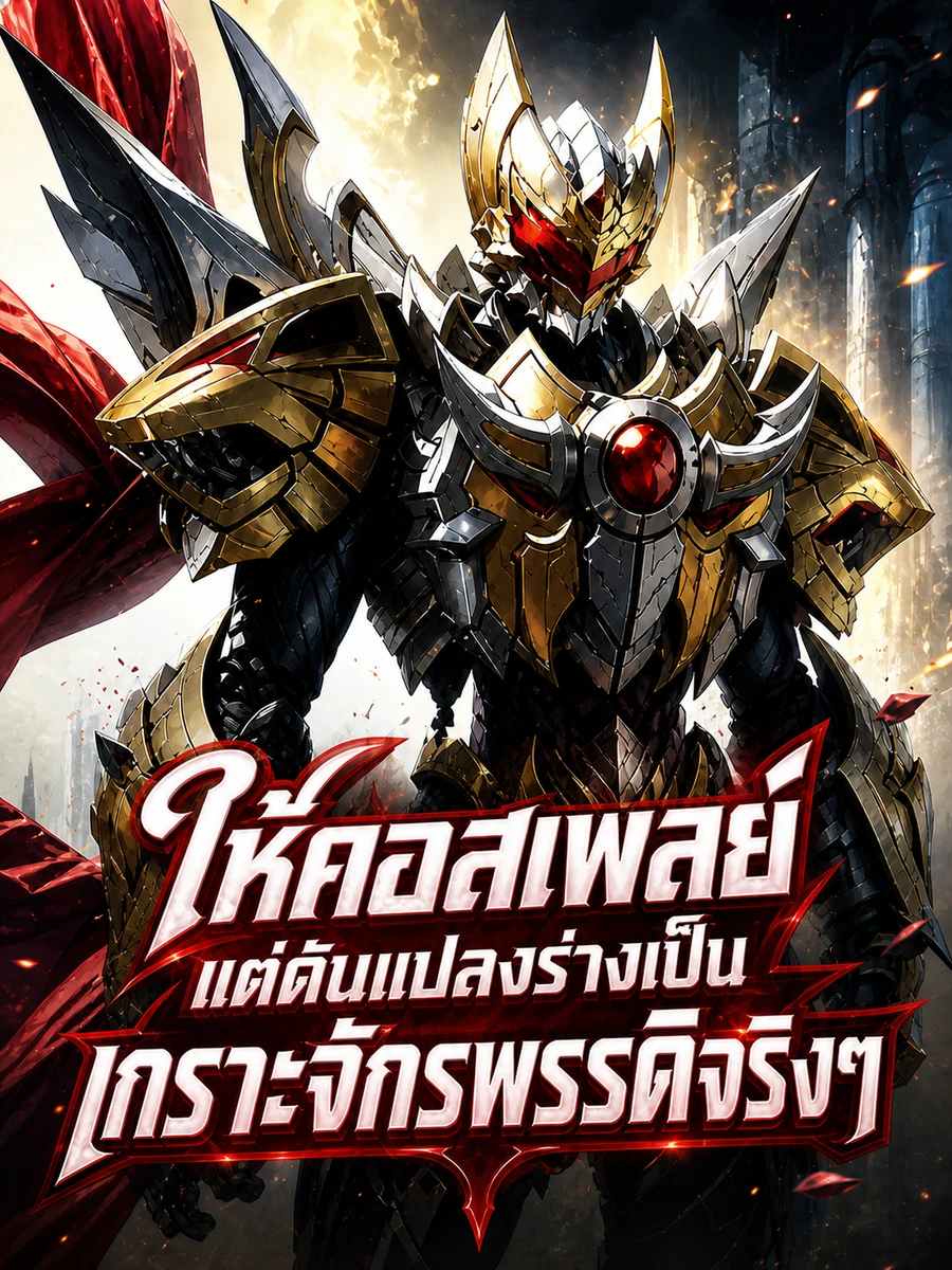 ปก ให้คอสเพลย์ แต่ดันแปลงร่างเป็นเกราะจักรพรรดิจริงๆ