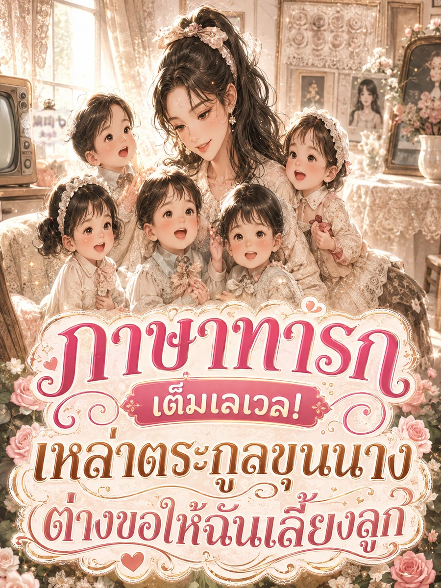 ปก ภาษาทารกเต็มเลเวล! เหล่าตระกูลขุนนางต่างขอให้ฉันเลี้ยงลูก