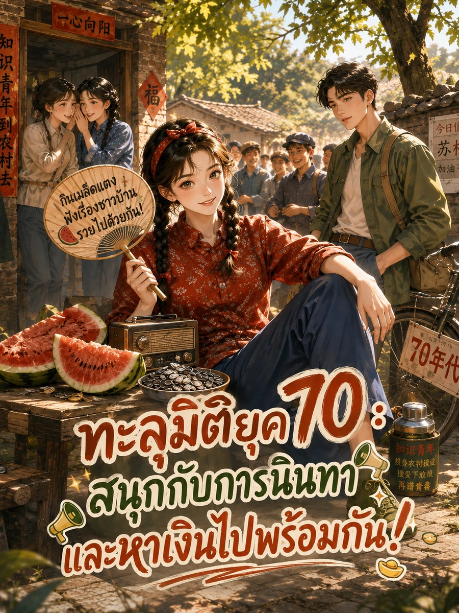 ปก [จบแล้ว] ทะลุมิติยุค 70 : สนุกกับการนินทาและหาเงินไปพร้อมกัน!