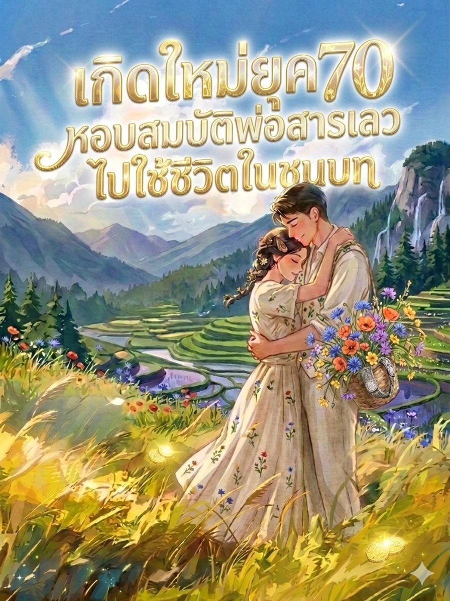 ปก เกิดใหม่ยุค70:หอบสมบัติพ่อสารเลวไปใช้ชีวิตในชนบท