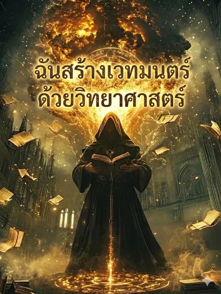 ปก ฉันสร้างเวทมนตร์ด้วยวิทยาศาสตร์