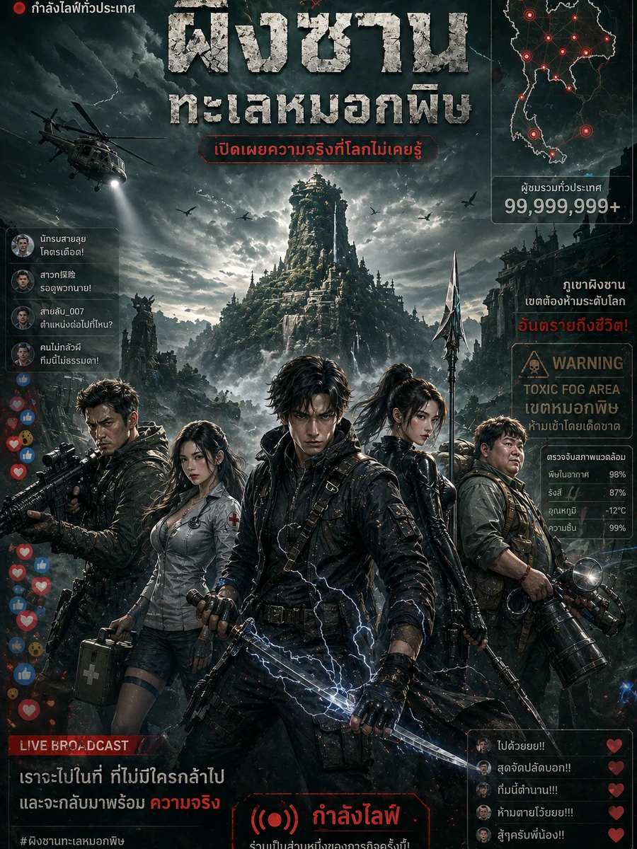 ปก ระบบจอมโจรบรรพกาล: ไลฟ์สตรีมตะลุยเขตแดนต้องห้าม