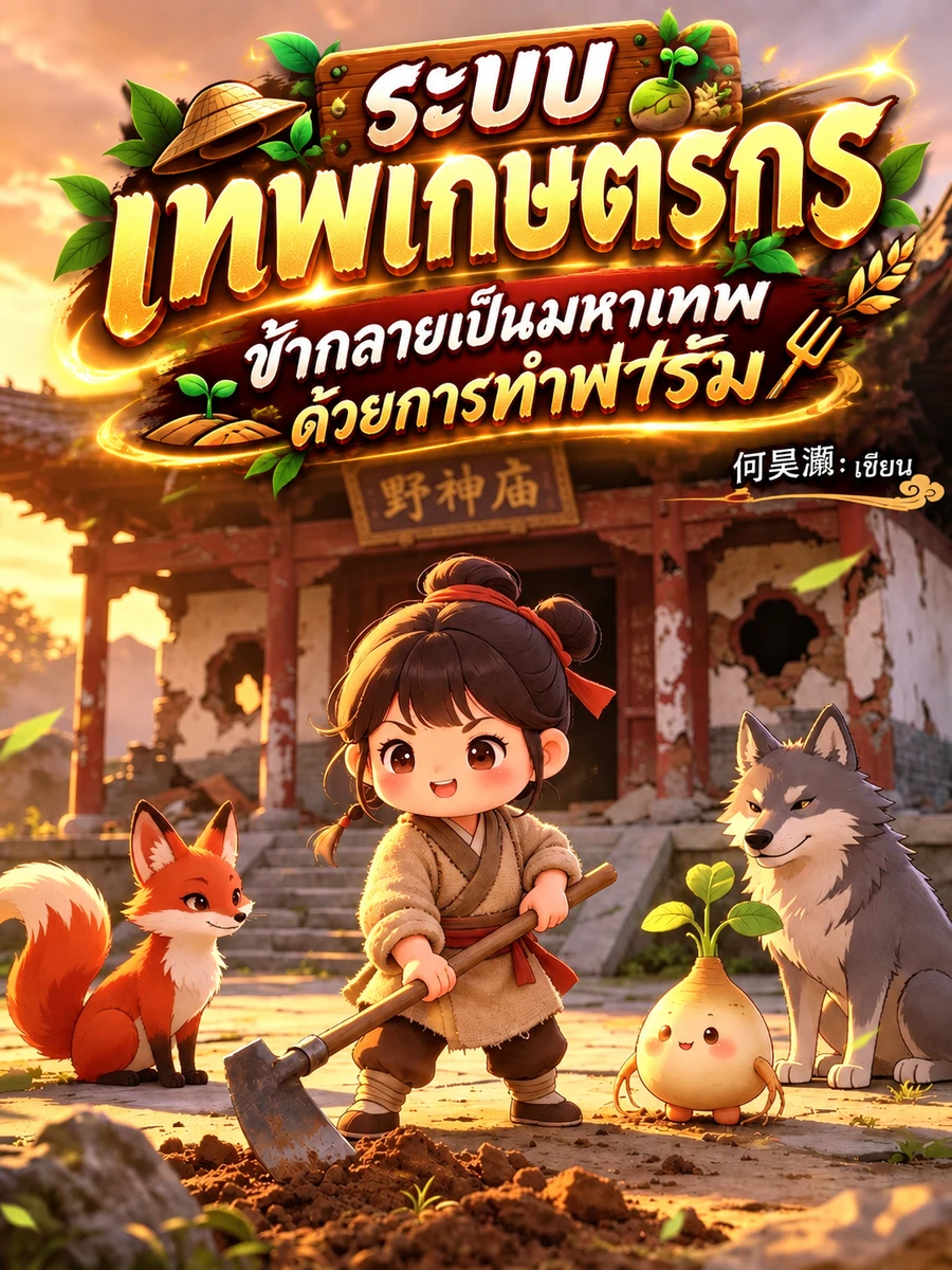 ปก ระบบเทพเกษตรกร ข้ากลายเป็นมหาเทพด้วยการทําฟาร์ม