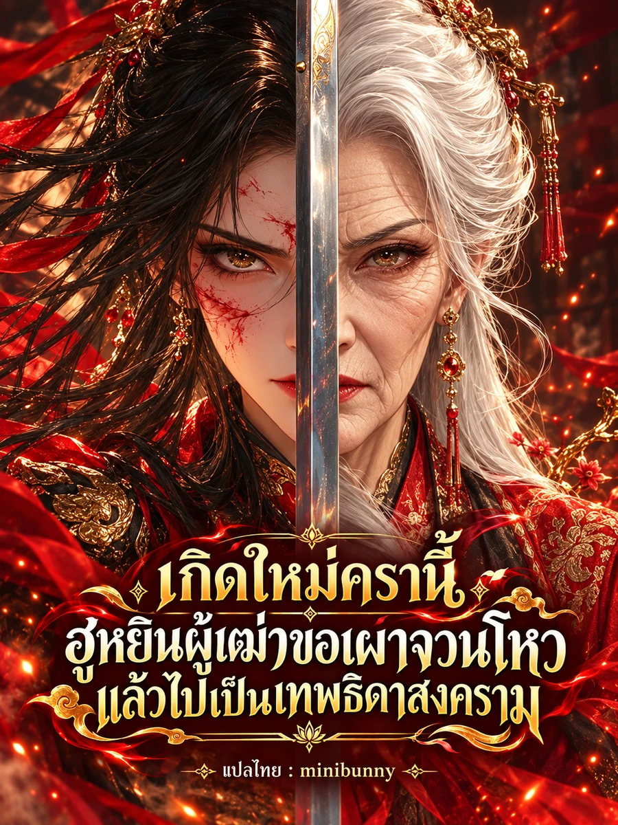 ปก เกิดใหม่ครานี้ฮูหยินผู้เฒ่าขอเผาจวนโหว แล้วไปเป็นเทพธิดาสงคราม