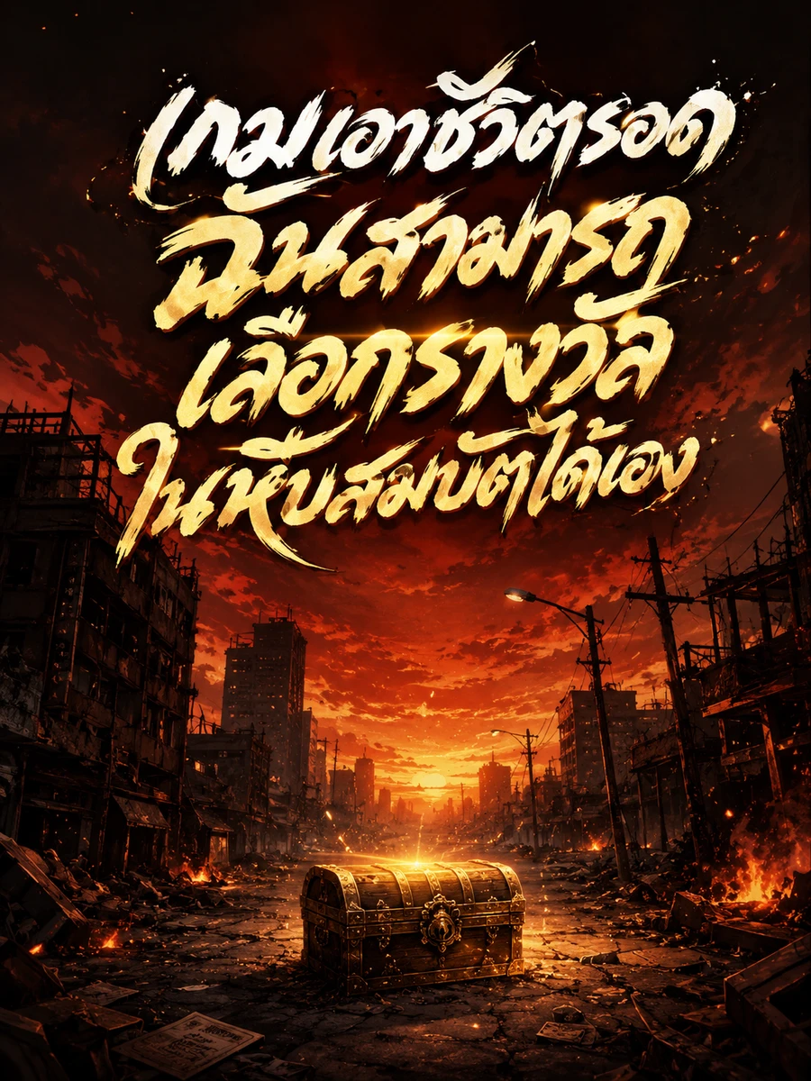ปก เกมเอาชีวิตรอด ฉันสามารถเลือกรางวัลในหีบสมบัติได้เอง