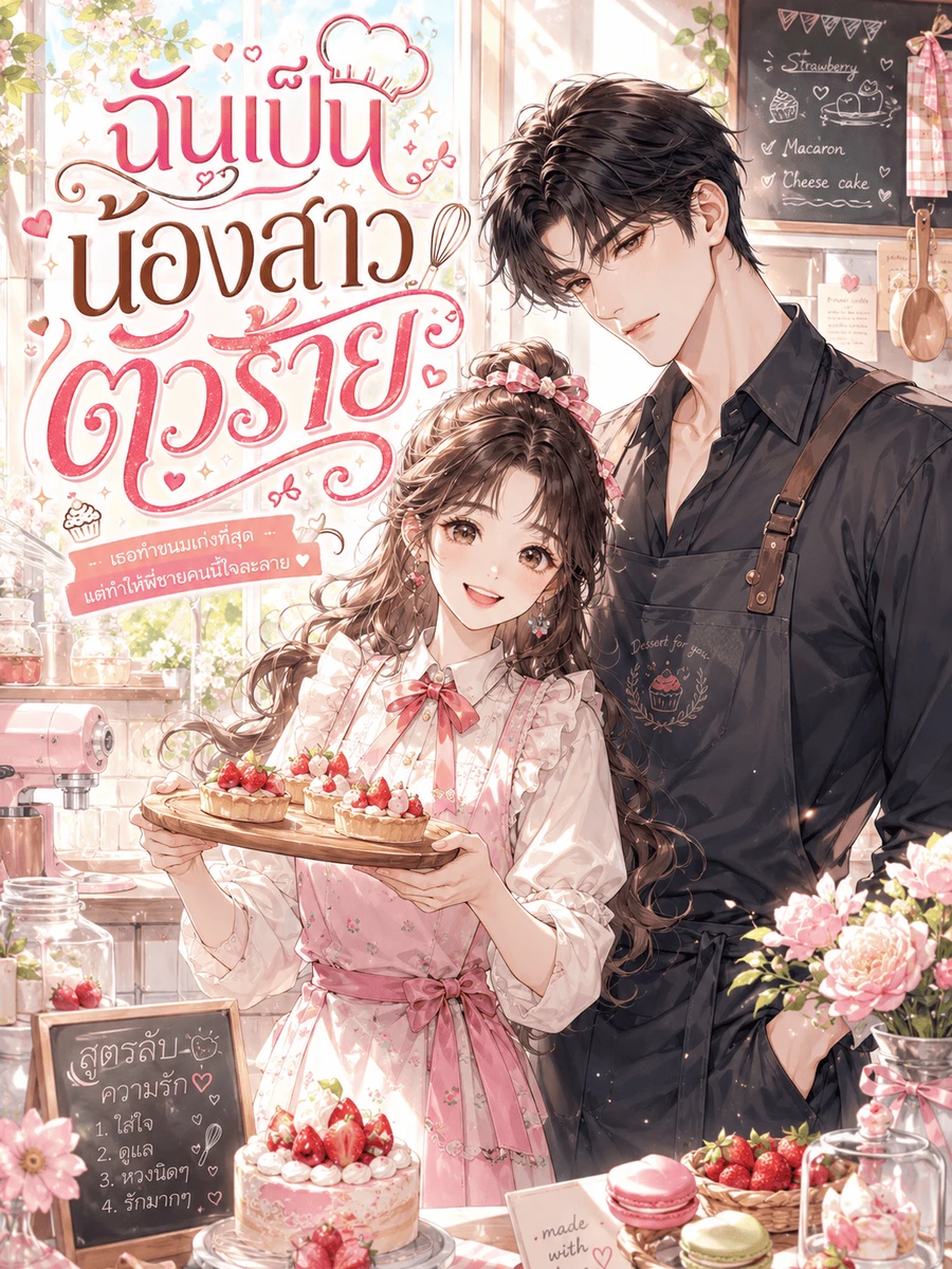 ปก ฉันเป็นน้องสาวตัวร้าย