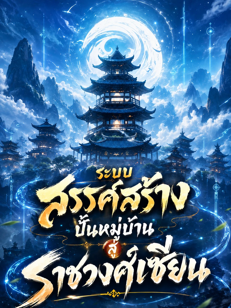 ปก ระบบสรรค์สร้างปั้นหมู่บ้านสู่ราชวงศ์เซียน