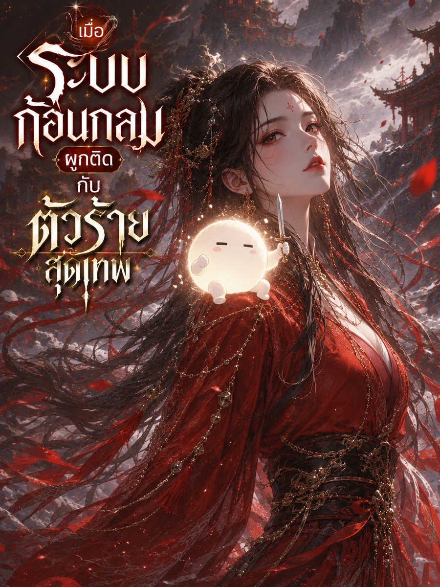 ปก เมื่อระบบก้อนกลมผูกติดกับตัวร้ายสุดเทพ (ยูริ)
