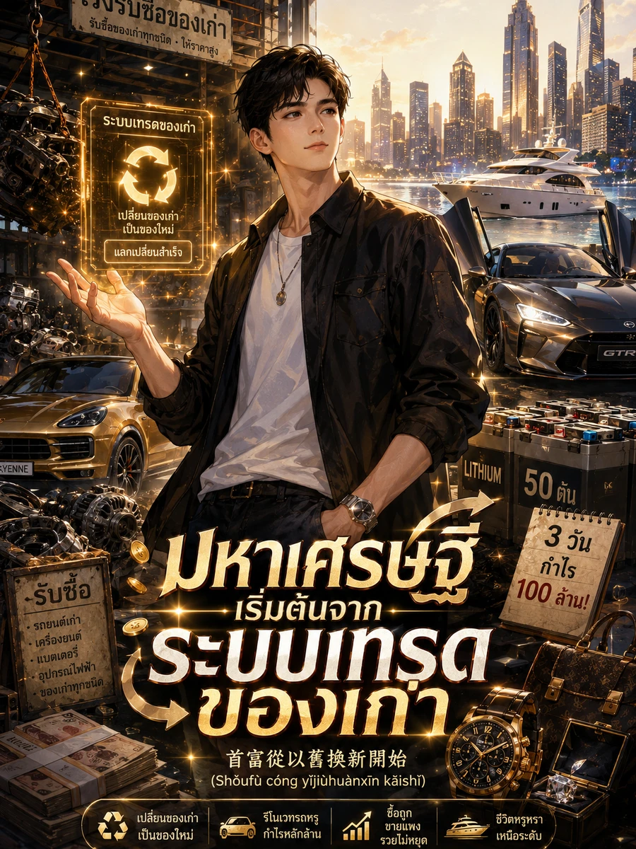 ปก มหาเศรษฐีเริ่มต้นจากระบบเทรดของเก่า