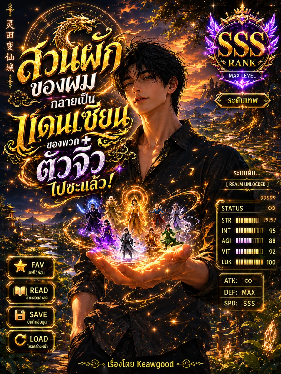 ปก สวนผักของผมกลายเป็นแดนเซียนของพวกตัวจิ๋วไปซะแล้ว!