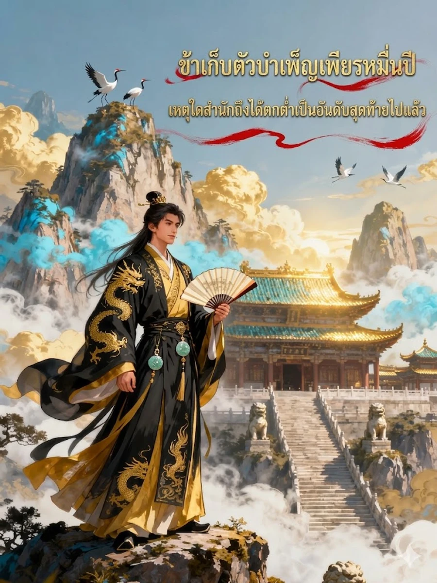 ปก ข้าเก็บตัวบําเพ็ญเพียรหมื่นปี เหตุใดสํานักถึงได้ตกต่ําเป็นอันดับสุดท้ายไปแล้ว