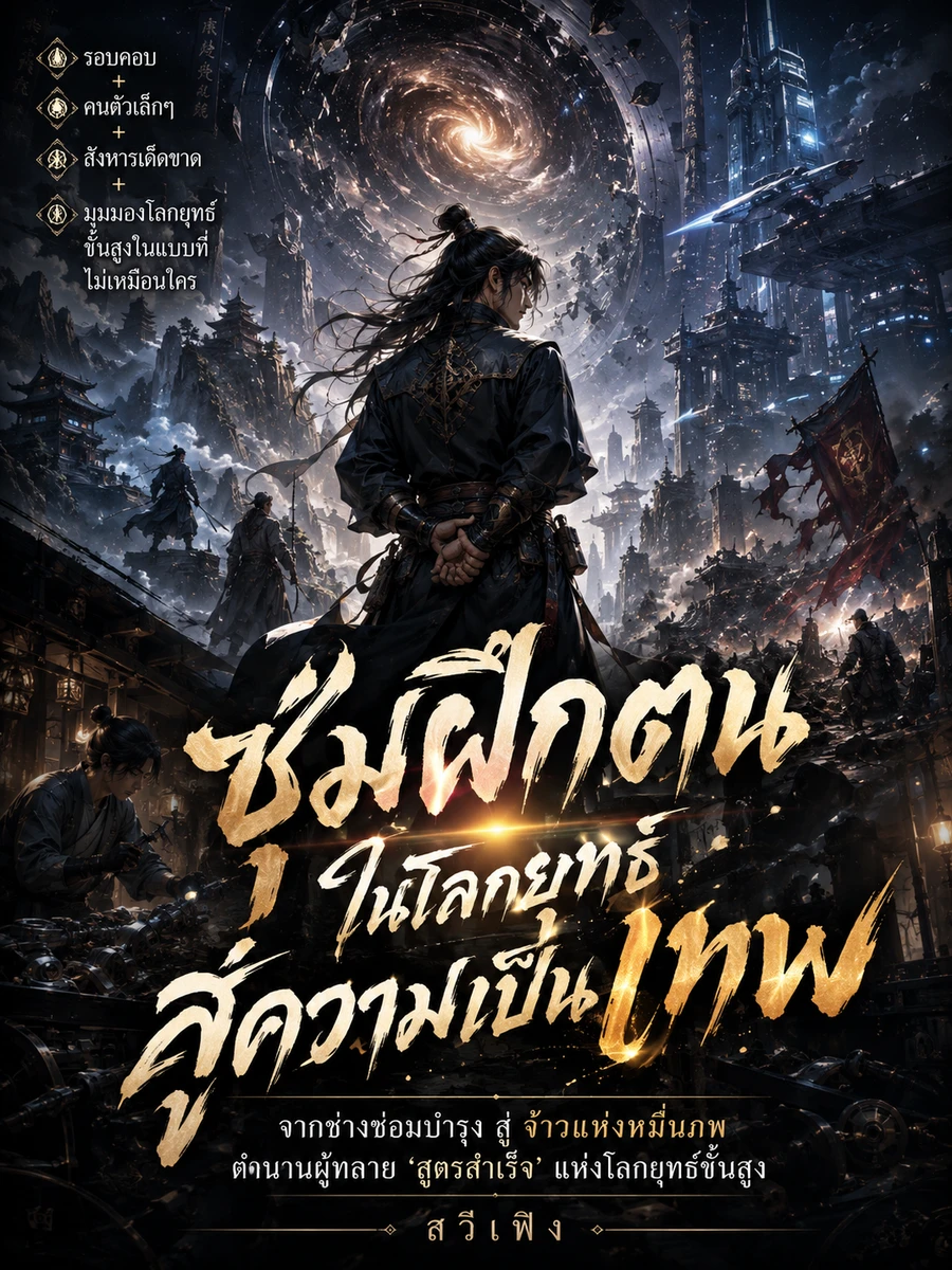 ปก ซุ่มฝึกตนในโลกยุทธ์สู่ความเป็นเทพ