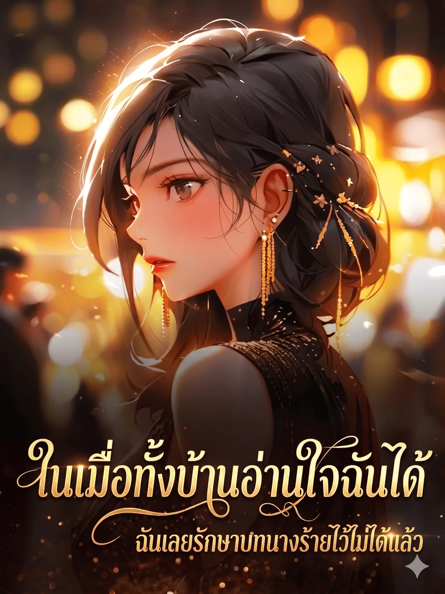 ปก [จบแล้ว] ในเมื่อทั้งบ้านอ่านใจฉันได้ ฉันเลยรักษาบทนางร้ายไว้ไม่ได้แล้ว