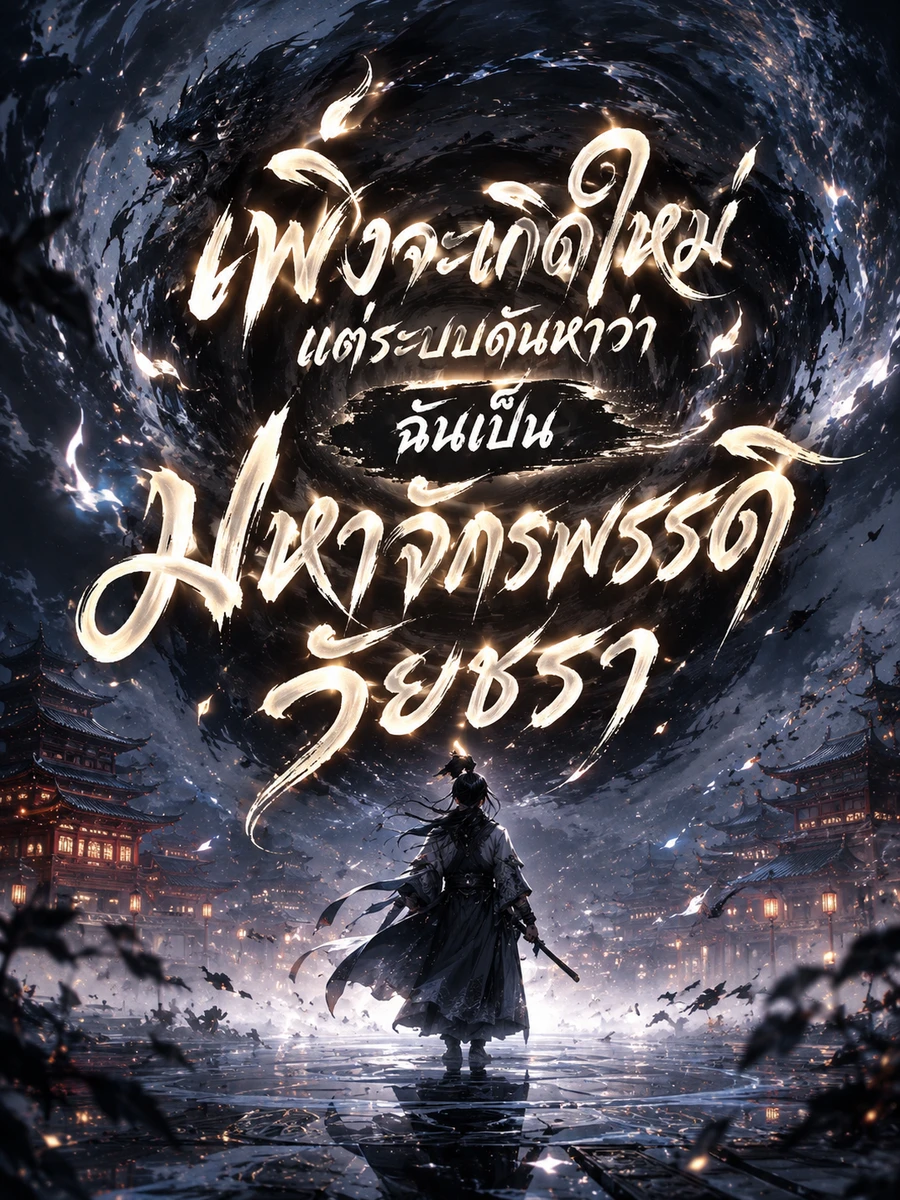 ปก เพิ่งจะเกิดใหม่ แต่ระบบดันหาว่าฉันเป็นมหาจักรพรรดิวัยชรา