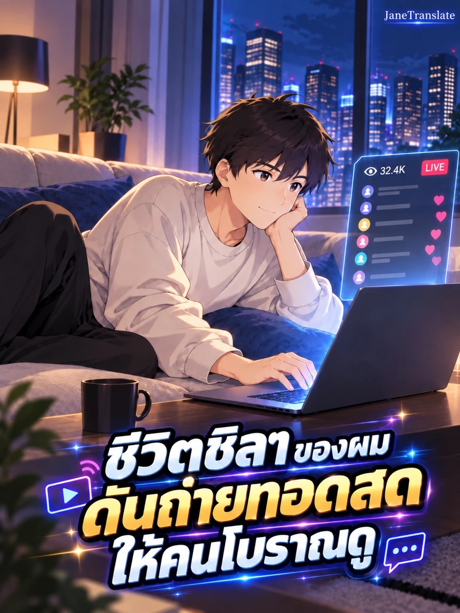 ปก ชีวิตชิลๆ ของผม ดันถ่ายทอดสดให้คนโบราณดู