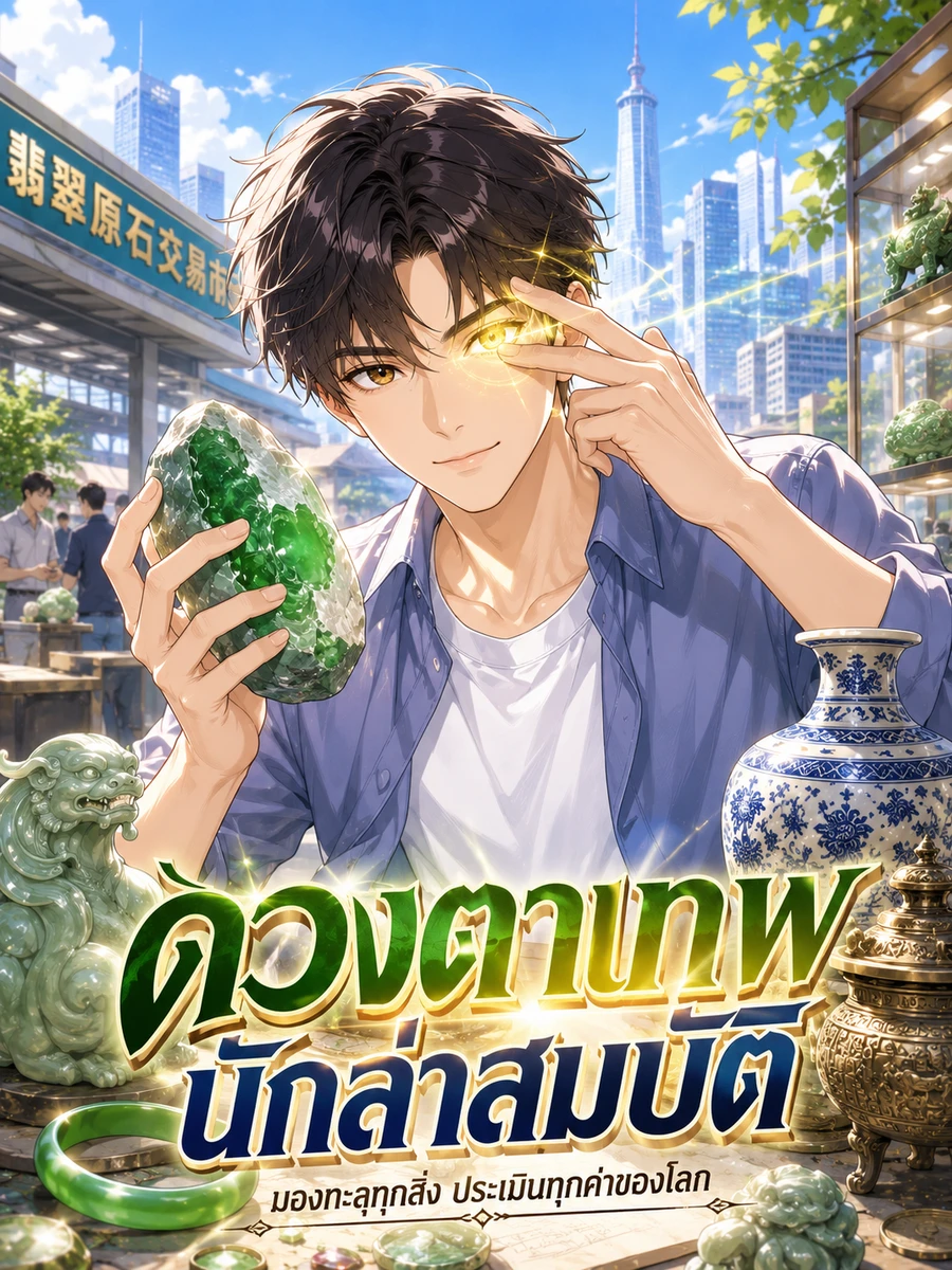 ปก ดวงตาเทพ นักล่าสมบัติ