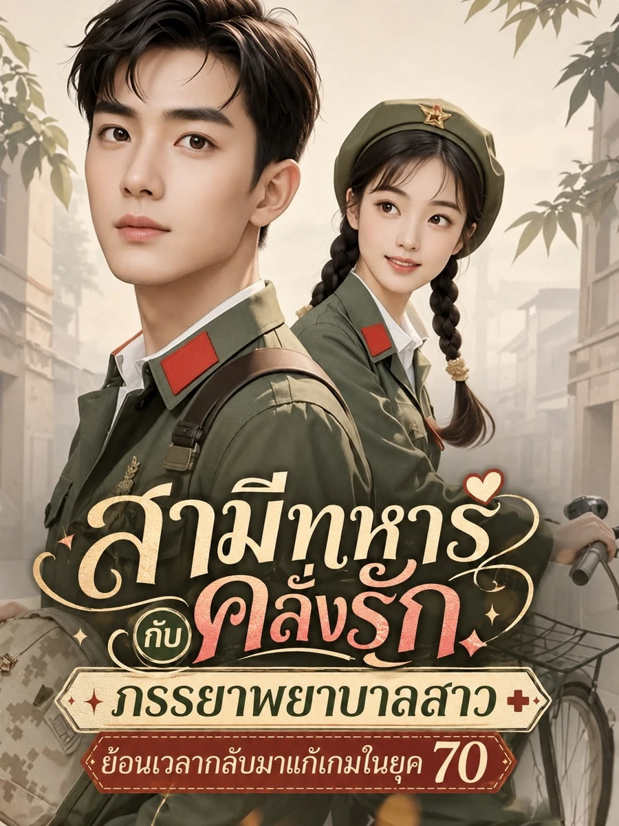 ปก สามีทหารคลั่งรักกับภรรยาพยาบาลสาว: ย้อนเวลากลับมาแก้เกมในยุค 70