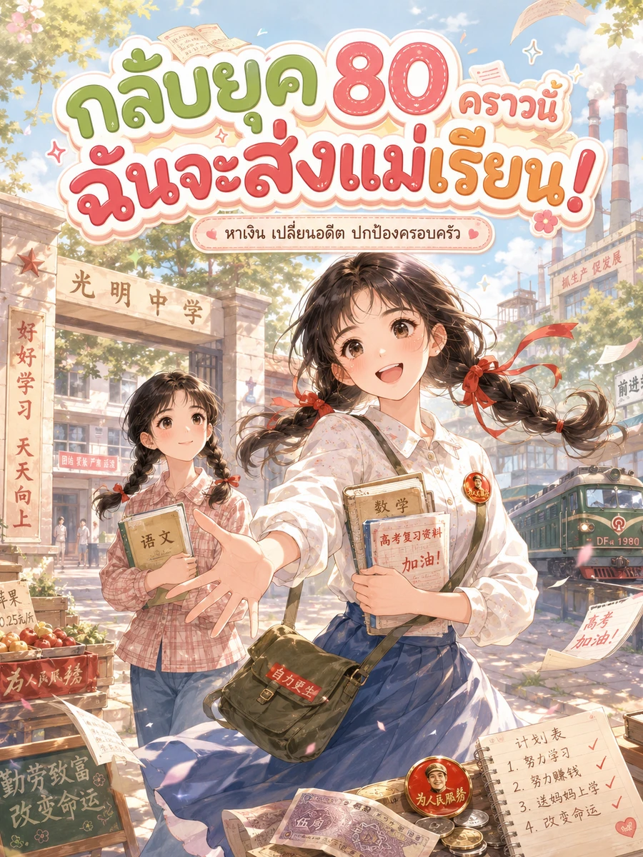 ปก [จบแล้ว] กลับยุค 80 คราวนี้ฉันจะส่งแม่เรียน!