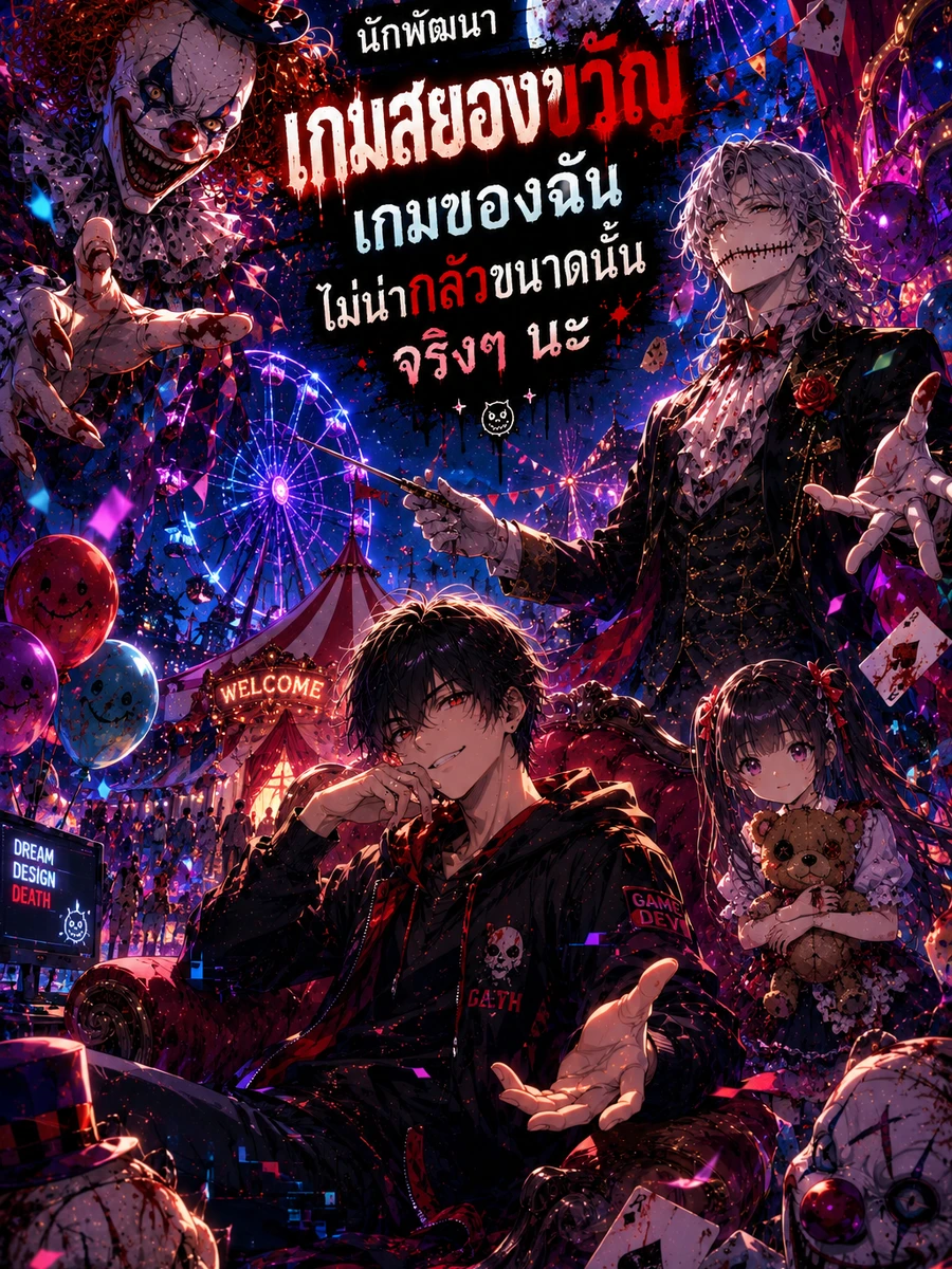 ปก นักพัฒนาเกมสยองขวัญ เกมของฉันไม่น่ากลัวขนาดนั้นจริงๆ นะ