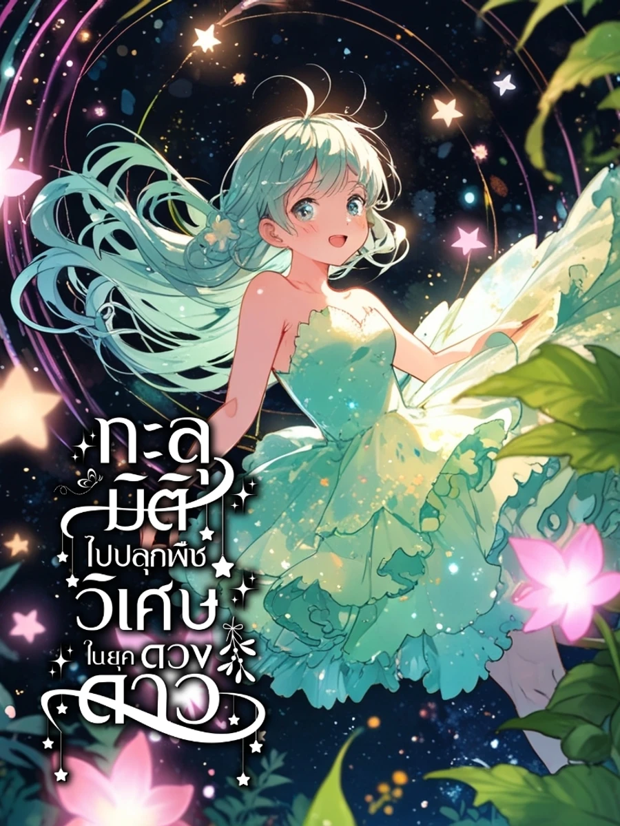 ปก ทะลุมิติไปปลูกพืชวิเศษในยุคดวงดาว