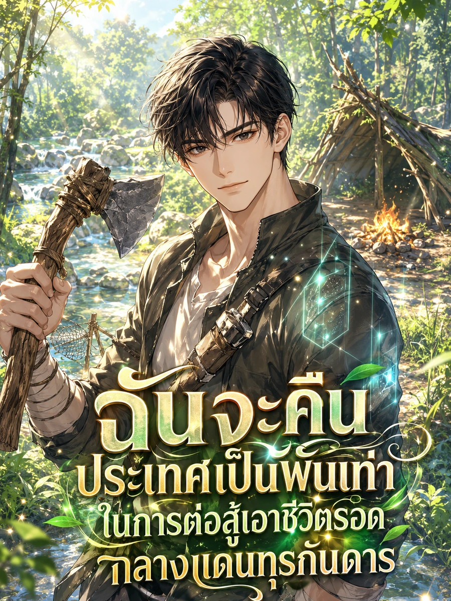 ปก ฉันจะคืนประเทศเป็นพันเท่าในการต่อสู้เอาชีวิตรอดกลางแดนทุรกันดาร