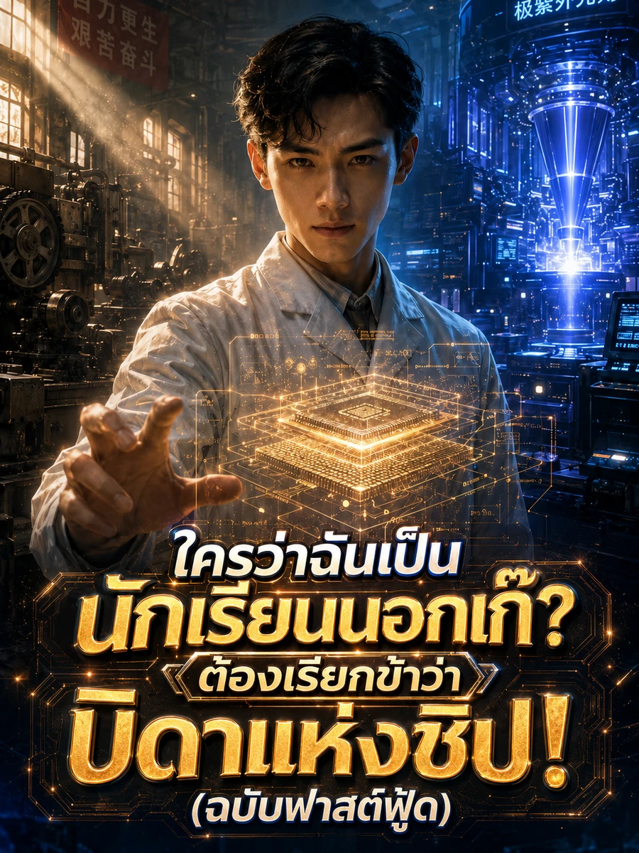 ปก ใครว่าฉันเป็นนักเรียนนอกเก๊? ต้องเรียกข้าว่าบิดาแห่งชิป! (ฉบับฟาสต์ฟู้ด)