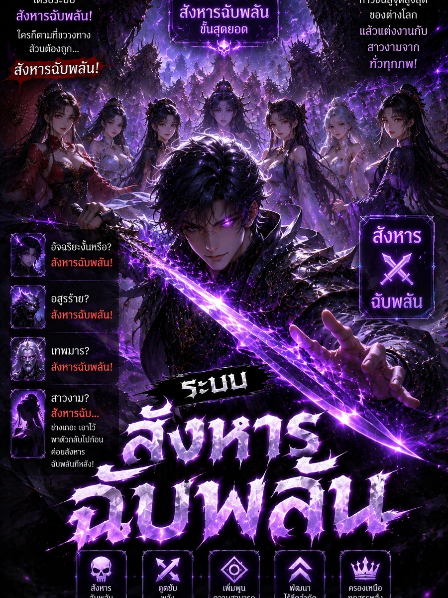 ปก ระบบสังหารทันทีขั้นเทพ